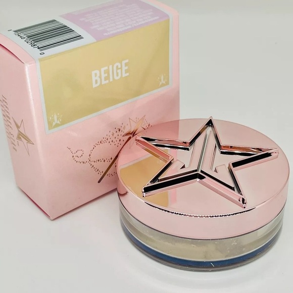 NIB Jeffree Star Magic Star Luminous Setting Powder Beige Full Size 10g - Picture 2 of 3